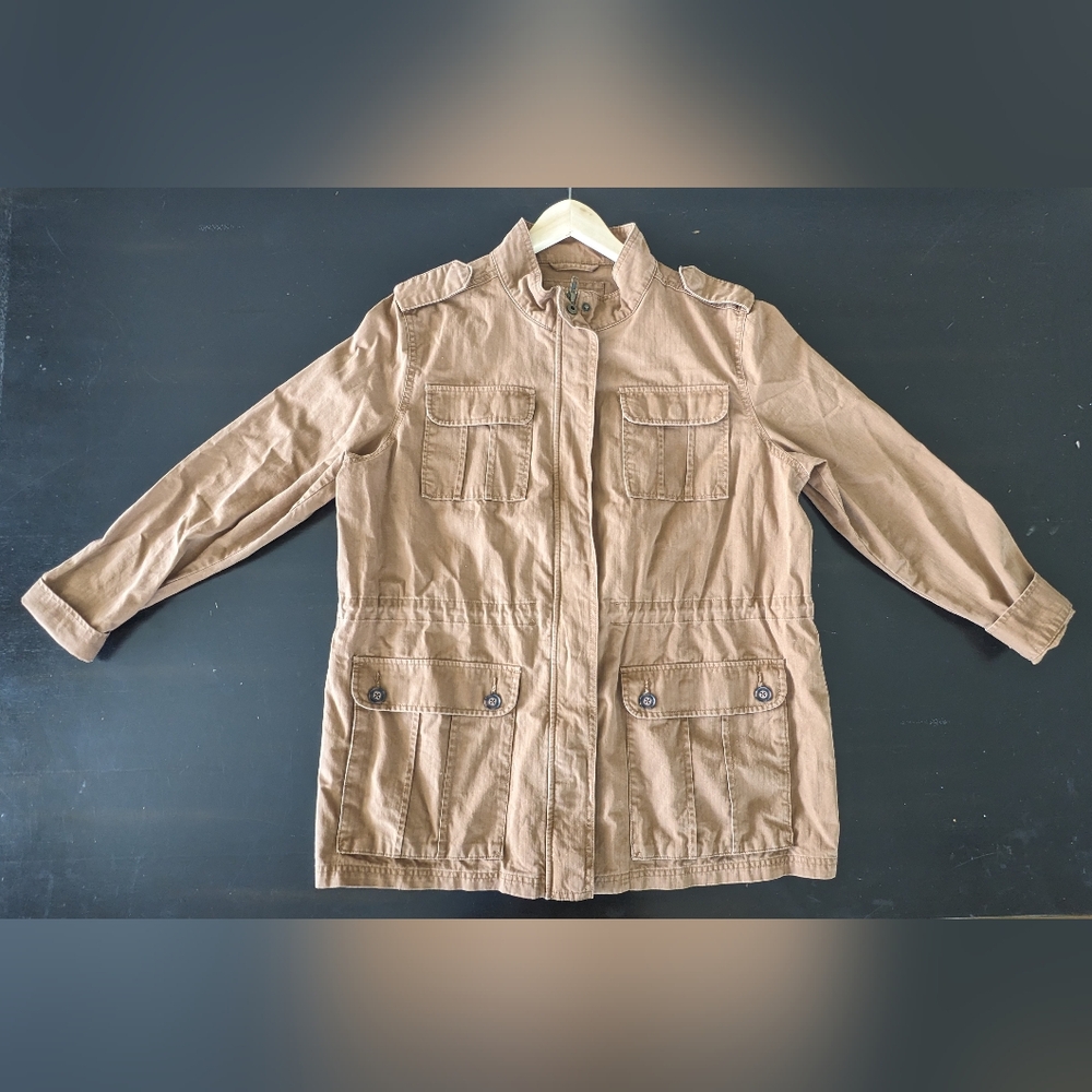 Tan Women's Utility Jacket